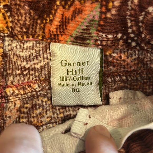 Garnet Hill - girls set, size 4/medium, pink and orange - Picture 6 of 9